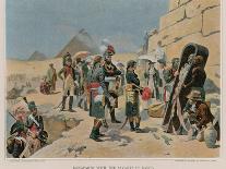 Bonaparte with the Savants in Egypt-Maurice Henri Orange-Giclee Print