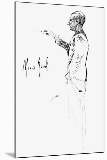 Maurice Joseph Ravel-Hilda Wiener-Mounted Premium Giclee Print