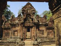 The Entrance Gate to Angkor Thom, Angkor, Siem Reap, Cambodia-Maurice Joseph-Photographic Print