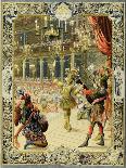 Louis XV Is Kissed by His Dying Great Grandfather, Louis XIV-Maurice Leloir-Art Print