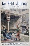 Fatigue Duty at Headquaters, German Prisoners in Dinan, 1915-Maurice Orange-Framed Giclee Print