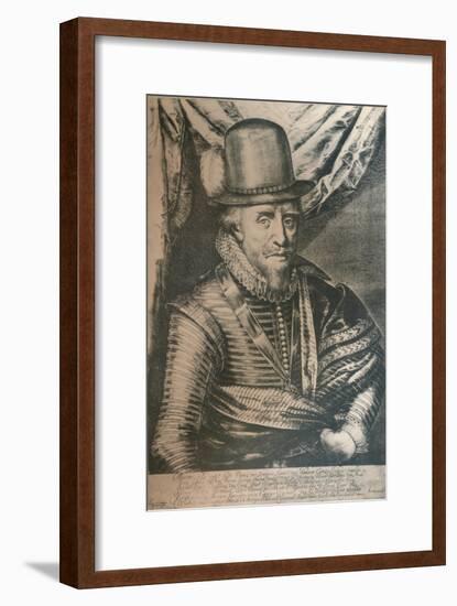 Maurice, Prince of Orange, 17th century, (1924)-Crispyn van de Queboren-Framed Giclee Print