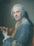 Portrait of Pierre-Louis Laideguive (1704-177)-Maurice Quentin de La Tour-Giclee Print