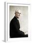 Maurice Ravel (1875-1937), French composer-Lipnitzki-Framed Photographic Print