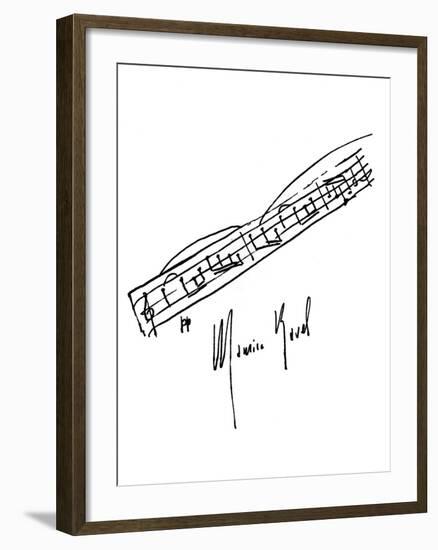 Maurice Ravel, Bolero-null-Framed Giclee Print