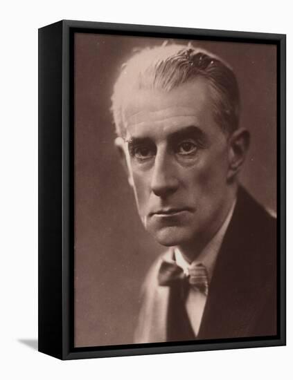 Maurice Ravel, C 1935-null-Framed Stretched Canvas