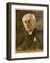Maurice Ravel French Musician-Ludwig Nauer-Framed Art Print
