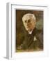 Maurice Ravel French Musician-Ludwig Nauer-Framed Art Print