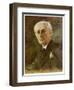 Maurice Ravel French Musician-Ludwig Nauer-Framed Art Print