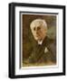 Maurice Ravel French Musician-Ludwig Nauer-Framed Art Print