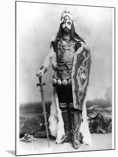 Maurice Renaud (1861-1933) as Harald in 'Gwendoline' by Emmanuel Chabrier (1841-94)-Benque Studio-Mounted Photographic Print