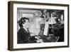 Maurice Rollinat, French Poet, Playing the Piano, 1902-null-Framed Giclee Print