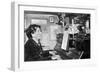 Maurice Rollinat, French Poet, Playing the Piano, 1902-null-Framed Giclee Print