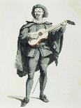 Pulcinella in 1700-Maurice Sand-Giclee Print