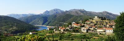 The 13th Century Old Castle of Lindoso, Keeping an Eye on the Spanish Mountains Ahead-Mauricio Abreu-Stretched Canvas