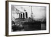 Mauritania Is Guided into Dry Dock-null-Framed Photographic Print