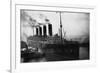 Mauritania Is Guided into Dry Dock-null-Framed Photographic Print