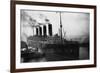 Mauritania Is Guided into Dry Dock-null-Framed Photographic Print