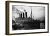 Mauritania Is Guided into Dry Dock-null-Framed Photographic Print