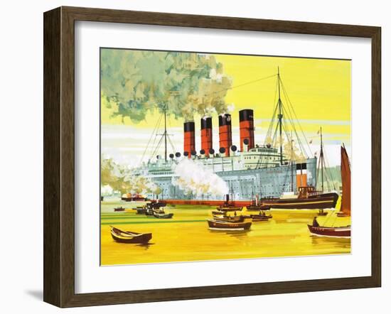 Mauritania-English School-Framed Giclee Print