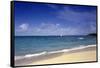 Mauritius Beach-Charles Bowman-Framed Stretched Canvas