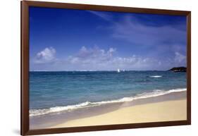 Mauritius Beach-Charles Bowman-Framed Photographic Print