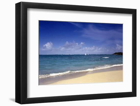 Mauritius Beach-Charles Bowman-Framed Photographic Print