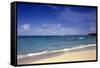 Mauritius Beach-Charles Bowman-Framed Stretched Canvas