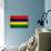 Mauritius Flag Design with Wood Patterning - Flags of the World Series-Philippe Hugonnard-Art Print displayed on a wall