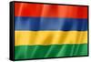 Mauritius Flag-daboost-Framed Stretched Canvas