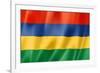 Mauritius Flag-daboost-Framed Art Print