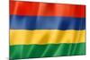 Mauritius Flag-daboost-Mounted Art Print
