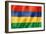 Mauritius Flag-daboost-Framed Art Print