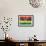 Mauritius Flag-daboost-Framed Art Print displayed on a wall