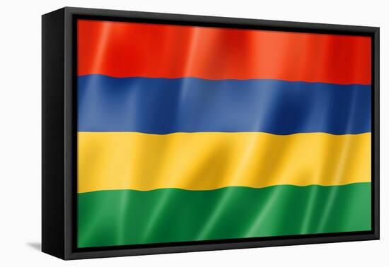 Mauritius Flag-daboost-Framed Stretched Canvas