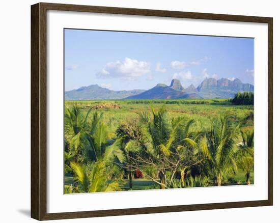 Mauritius, Scenic in the North West Region of the Island-Fraser Hall-Framed Photographic Print