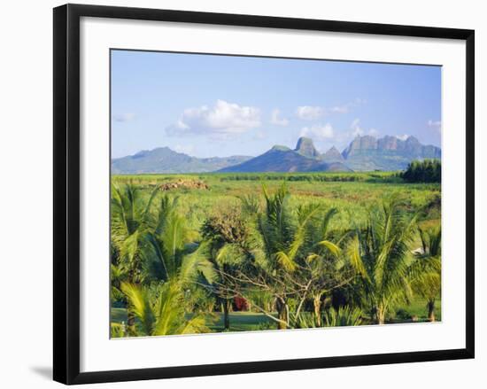 Mauritius, Scenic in the North West Region of the Island-Fraser Hall-Framed Photographic Print