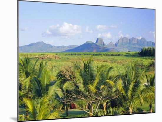 Mauritius, Scenic in the North West Region of the Island-Fraser Hall-Mounted Photographic Print