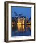 Mauritshuis at Night, Lake Hof Vijver, Den Haag, the Hague, Holland (The Netherlands)-Gary Cook-Framed Photographic Print