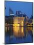 Mauritshuis at Night, Lake Hof Vijver, Den Haag, the Hague, Holland (The Netherlands)-Gary Cook-Mounted Photographic Print