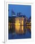 Mauritshuis at Night, Lake Hof Vijver, Den Haag, the Hague, Holland (The Netherlands)-Gary Cook-Framed Photographic Print