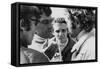 Mauro Forghieri, Alex Soler-Roig, Niki Lauda and Jocken Mass at Zandvoort, 1972-null-Framed Stretched Canvas