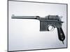 Mauser 7.53 Semi-Automatic Pistol (Metal)-German-Mounted Giclee Print