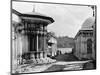 Mausoleum and Fountain in Constantinople-null-Mounted Photographic Print