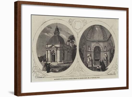 Mausoleum and Mortuary Chapel in Memory of Assheton Smith, Esquire, at Tedworth, Wilts-null-Framed Giclee Print