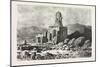 Mausoleum in the Desert Near Assouan. Egypt, 1879-null-Mounted Giclee Print