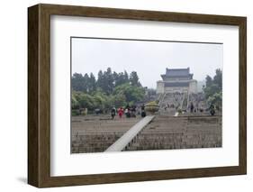 Mausoleum of Dr. Sun Yat-sen, Nanjing, Jiangsu province, China, Asia-Michael Snell-Framed Photographic Print