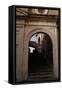 Mausoleum of Emperor Hadrian or Castle Sant'Angelo, Rome-null-Framed Stretched Canvas