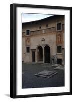 Mausoleum of Emperor Hadrian or Castle Sant'Angelo, Rome-null-Framed Giclee Print