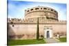 Mausoleum of Hadrian (Castel Sant'Angelo), UNESCO World Heritage Site, Rome, Lazio, Italy, Europe-Nico Tondini-Stretched Canvas